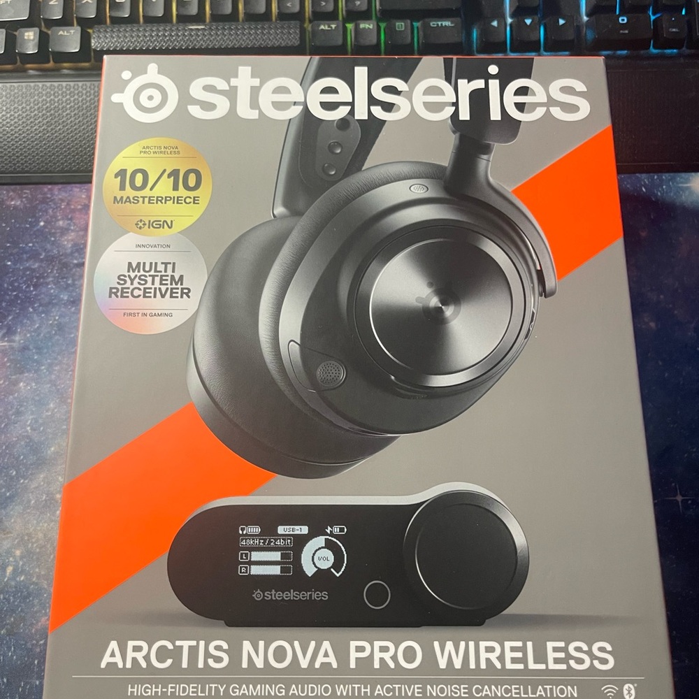 Arctis Nova Pro Wireless Over-Ear Headphones - Black